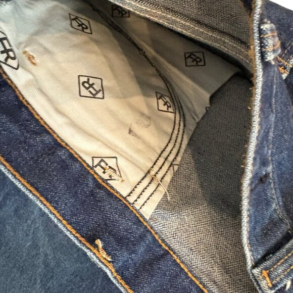 Wrangler FR Men's 42 x 30" Relaxed Fit Denim Blue Fire Resistant Work Jeans - Picture 4 of 5